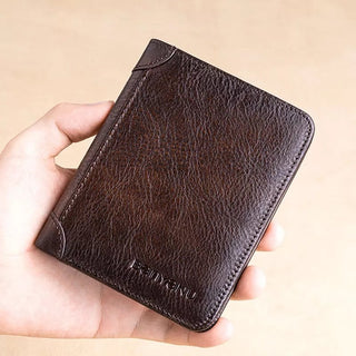 PrimeGuard - Genuine Leather RFID Wallet