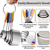 NestEase - Magnetic Kitchen Measuring Set – Compact & Versatile