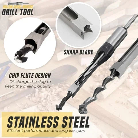 Chisel Tech Mortise Drill Master Kit marnetic