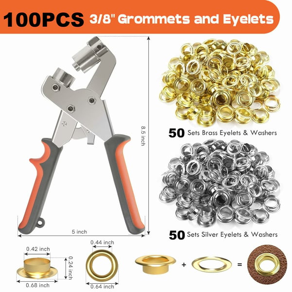 ToughPress – Heavy Duty Professional Grommet Tool