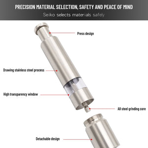 GrindElite - Stainless Steel Spice Mill