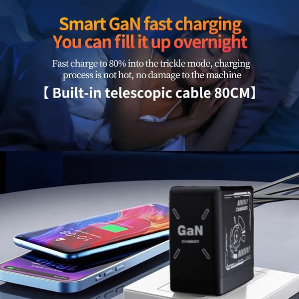 ⚡Flash Sale💥3 in 1 GaN 120W Ultra-fast Charger