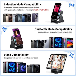 BeatBeam - Wireless Speaker, RGB Lights & Power Bank Stand