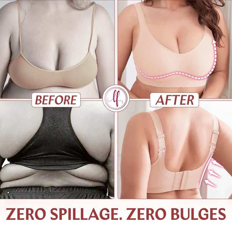 LushFitting - Seamless Push-Up Support Bra