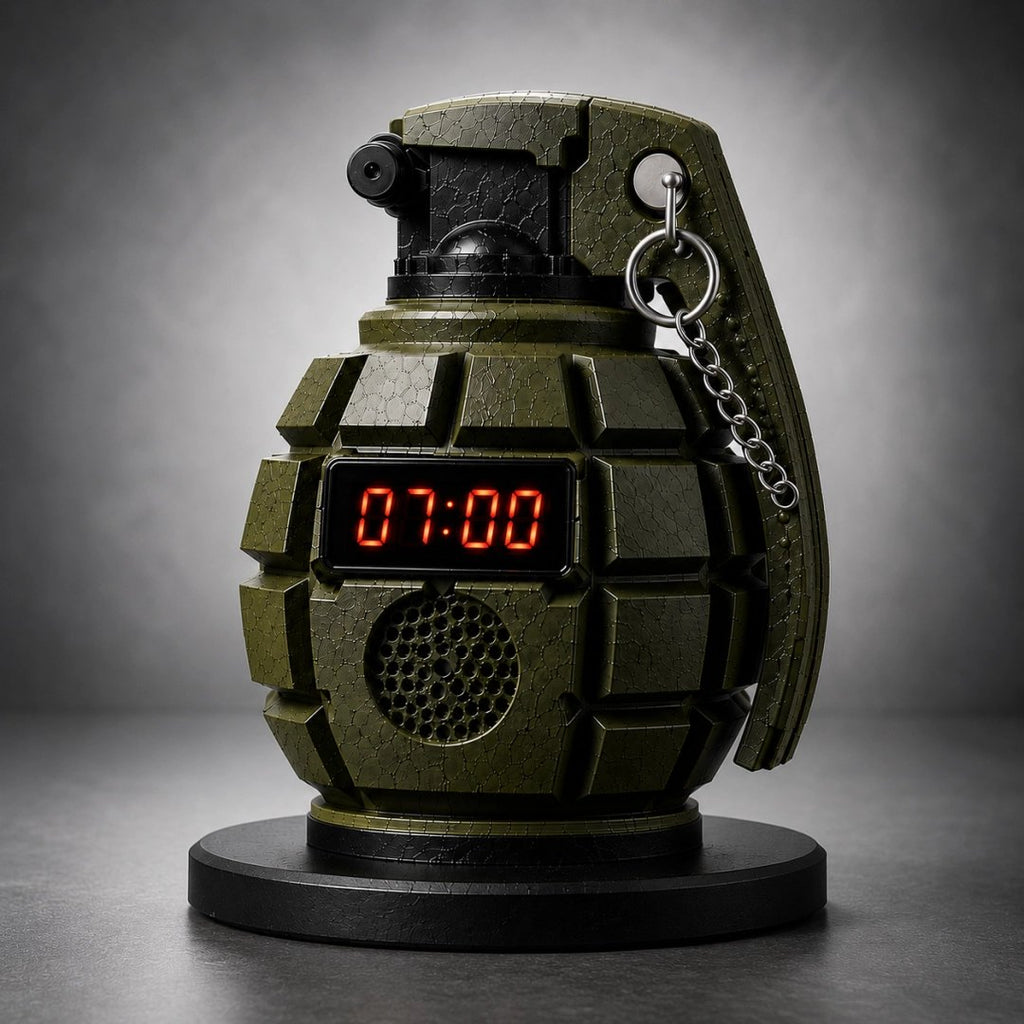 BattleWake – Tactical Grenade Alarm Clock