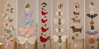 Hummingbird Garden Cascade DIY Crochet Kit