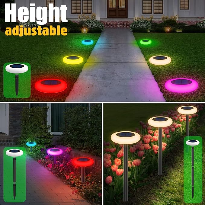 LumaGlow – Vibrant Solar-Powered Garden Lights