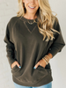 RibbedChic – Women’s Pocketed Pullover