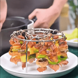 SizzleMate - Nonstick Air Fryer Grill