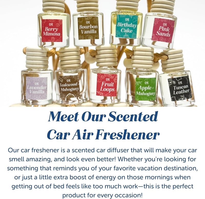 AromaDrive – Long Lasting Car Scent Freshener
