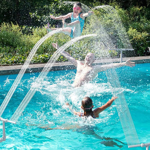 HydraLuxe – Solar Powered Pool Fountain with Dual Stream