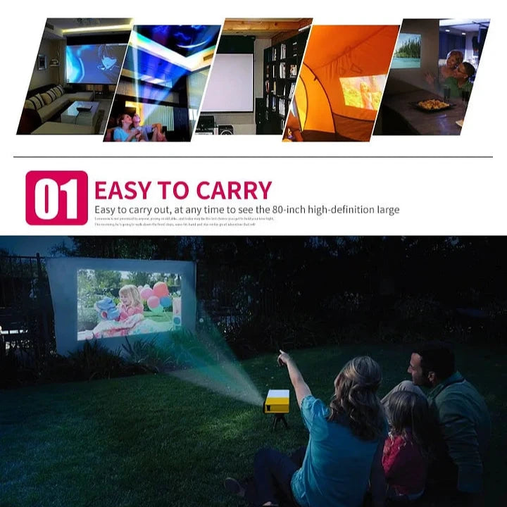 VisionLite - Portable HD Mini Projector