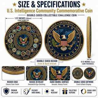 LegacyForce – Premium U.S. Intelligence Tribute Coin