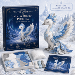 Arctic Winter Guardians DIY Patchwork Kit – Create Your Own Frosty Mythical Friend