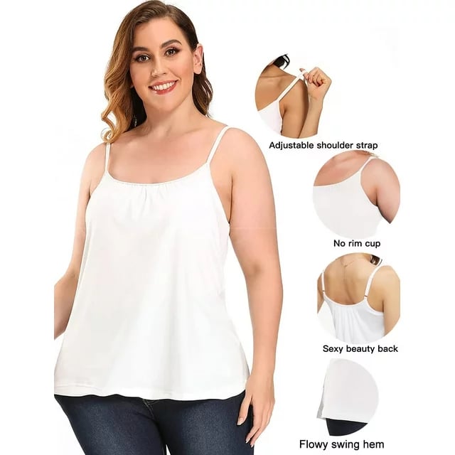 VivaBare - Lightweight Bra-Free Cami – Soft, Stylish, Sculpting Fit