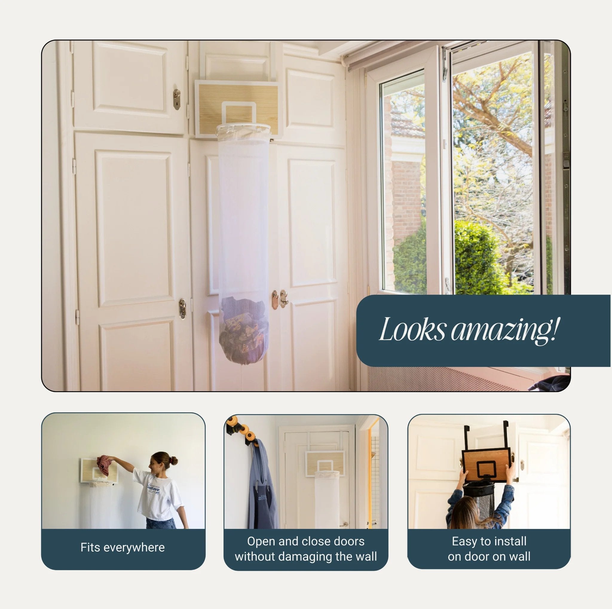 DunkHamper – Basketball Laundry Hoop