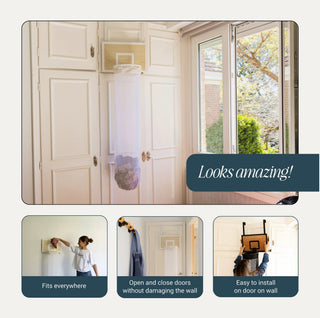 DunkHamper – Basketball Laundry Hoop