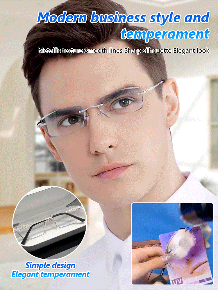 VisionLite – Frameless High-Grade Reading Glasses