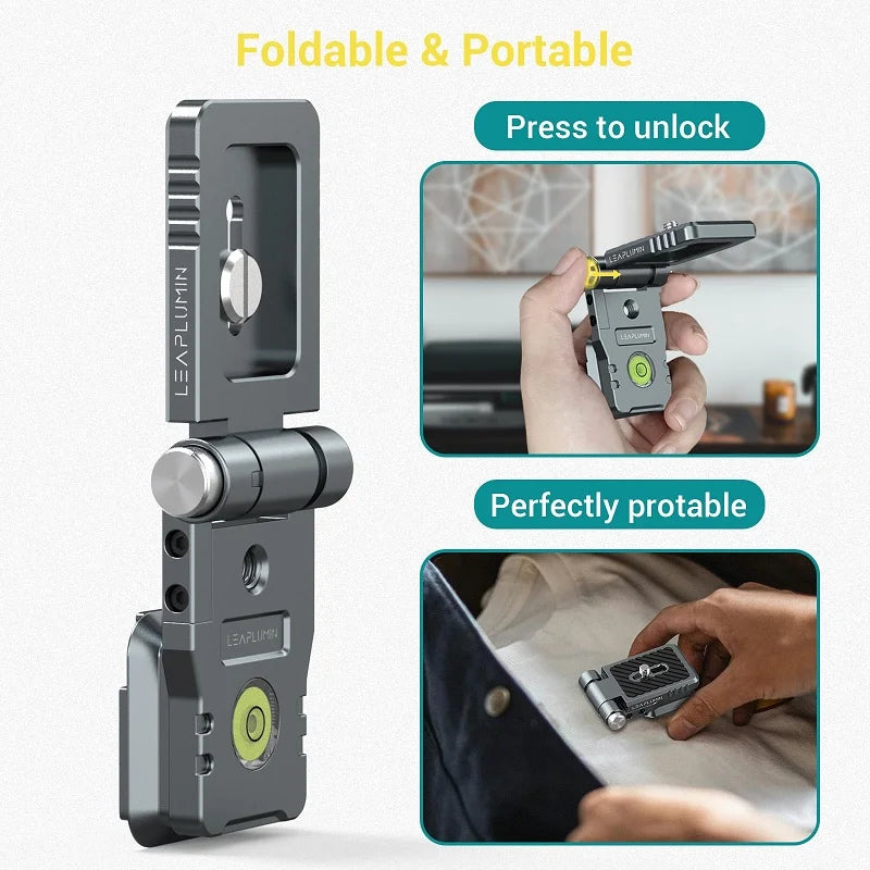 SnapSwitch - Folding L Plate for SLR Tripods
