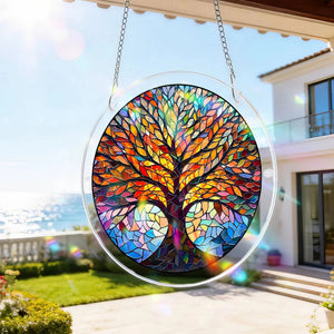 EmeraldFlame –  Acrylic 80 Pcs Suncatcher Puzzle