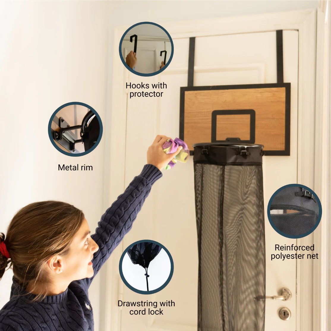 DunkHamper – Basketball Laundry Hoop