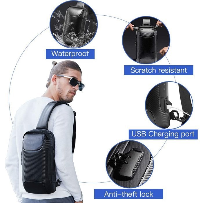 NomadLock - Waterproof Sling Backpack