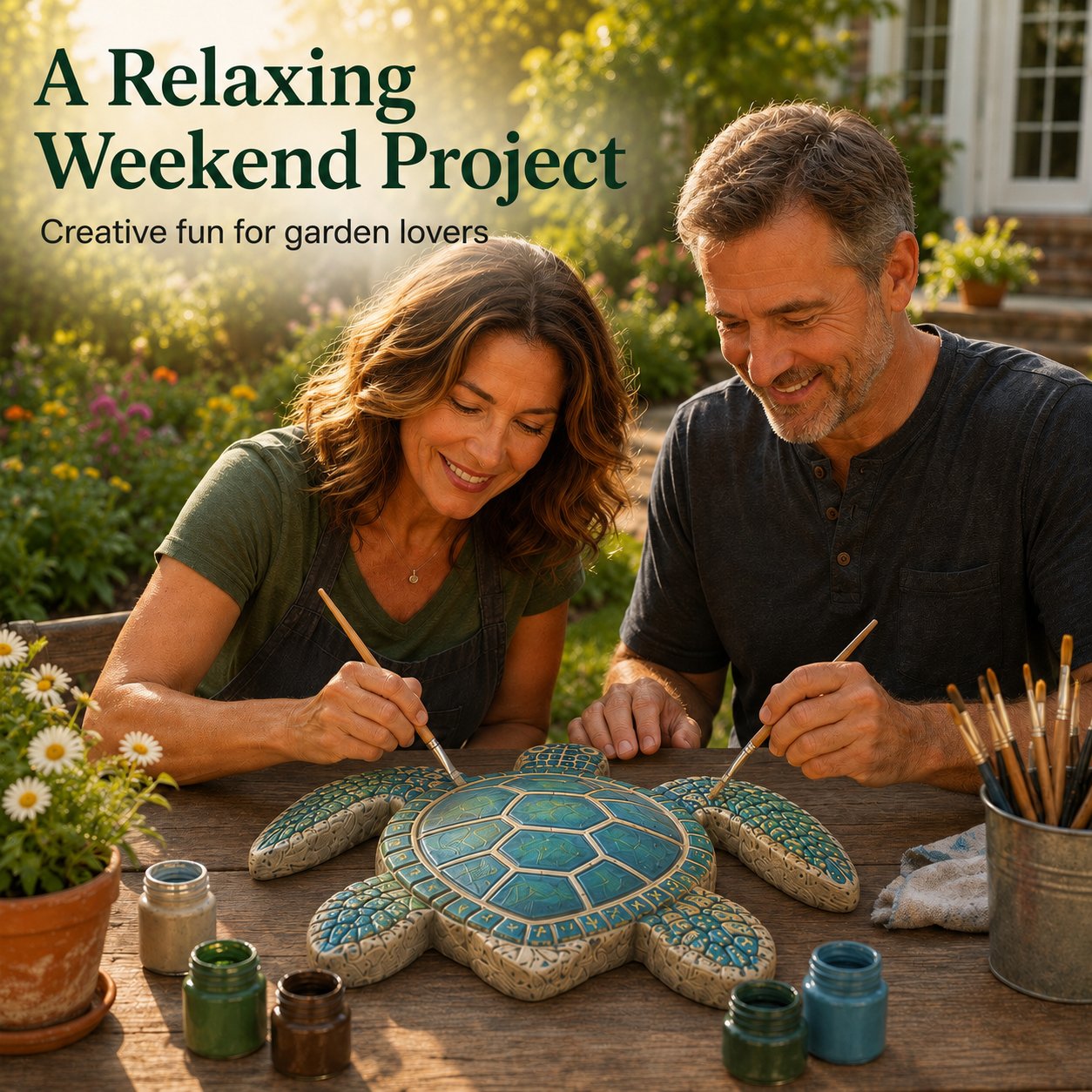 OceanCore – Reusable Coastal Garden Stepping Stone Mold