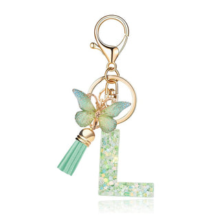 CharmKey – Personalized Initial Letter Keychain