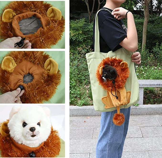PawMate – Pet Canvas Shoulder Carrying Bag