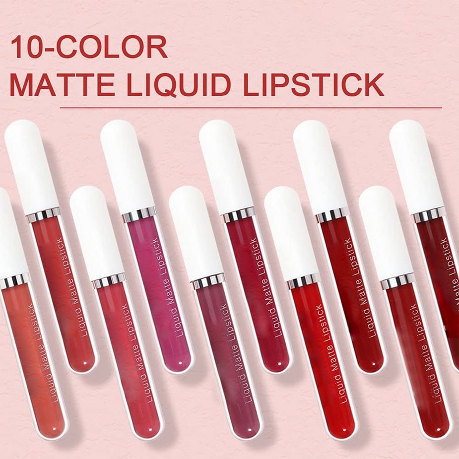 VelvetLuxe – Liquid Matte Lipstick Set