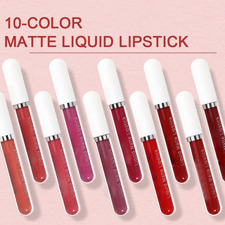 VelvetLuxe – Liquid Matte Lipstick Set
