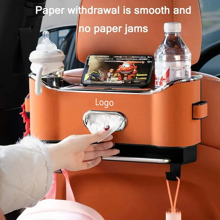SeatSaver – Multi-Pocket Seat Back Storage Box