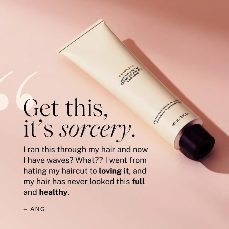 GlowTame – Shine Boosting Air Dry Cream