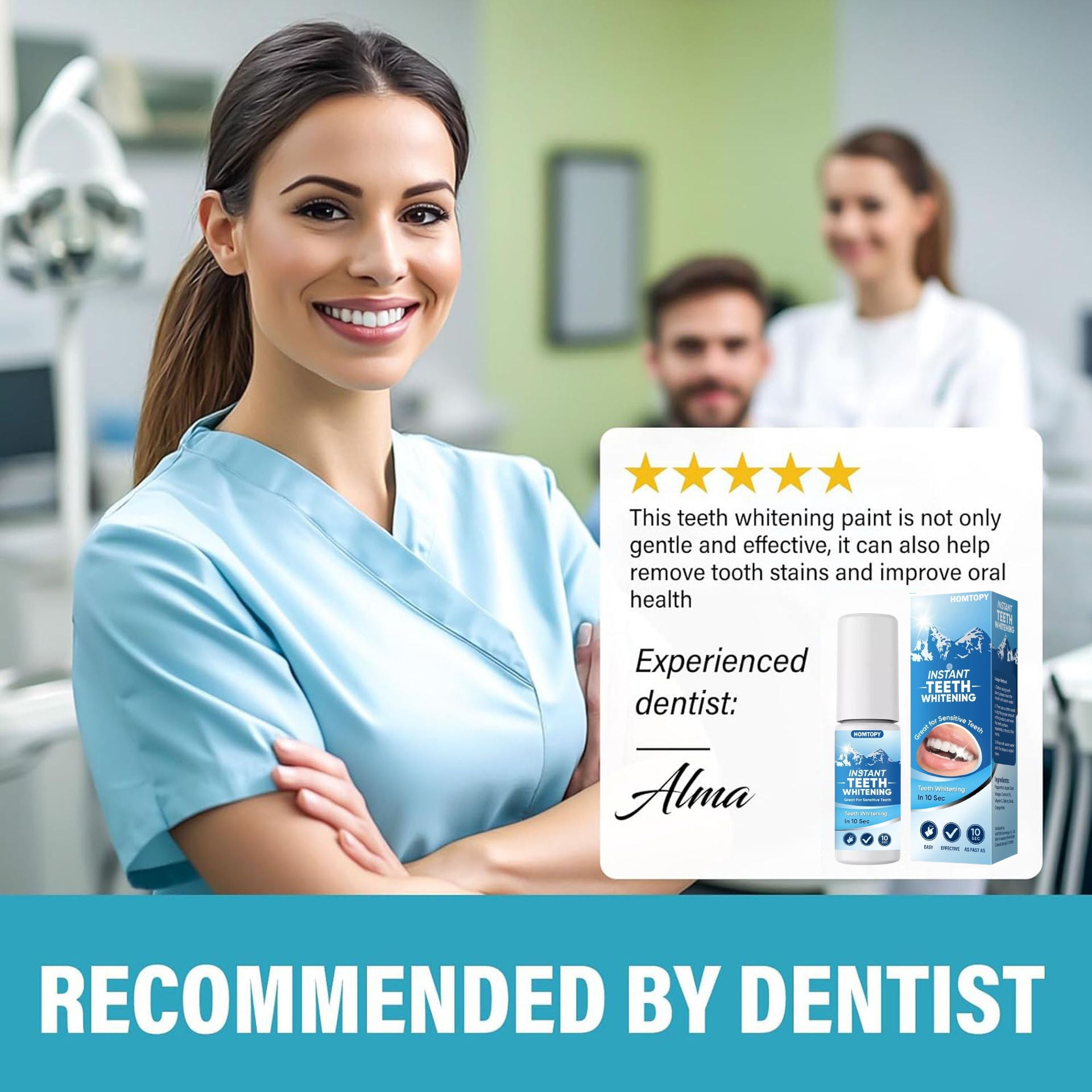 Instant Teeth Whitening Paint