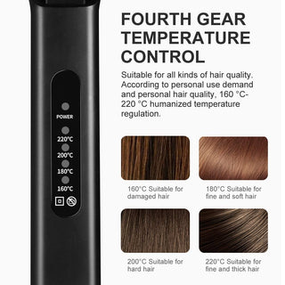 SmoothAura – Instant Hair Straightening & Shine Tool