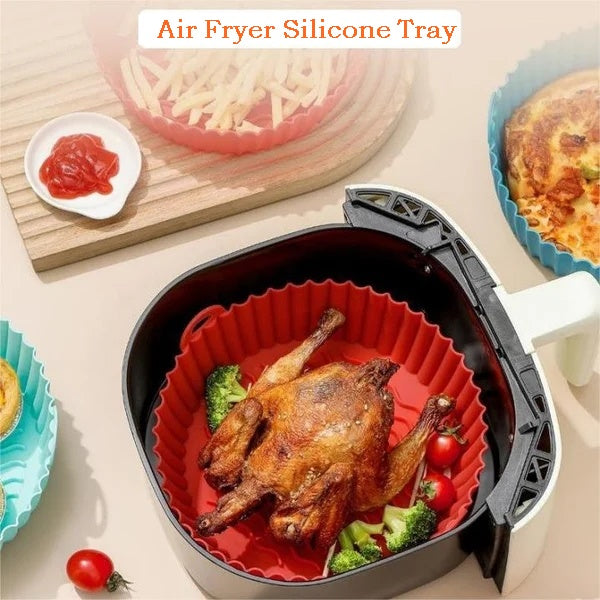 FryClean - Reusable Air Fryer Silicone Tray