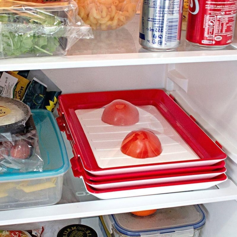 SealMate – Reusable Eco-Friendly Food Preserving Tray