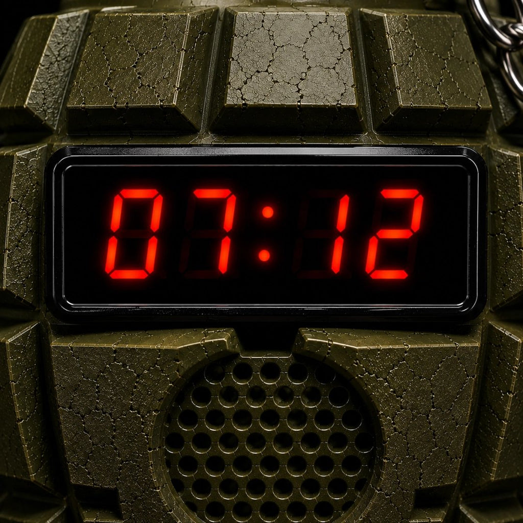 BattleWake – Tactical Grenade Alarm Clock