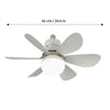 BreezeLux | 2-in-1 Socket Ceiling Fan with Light