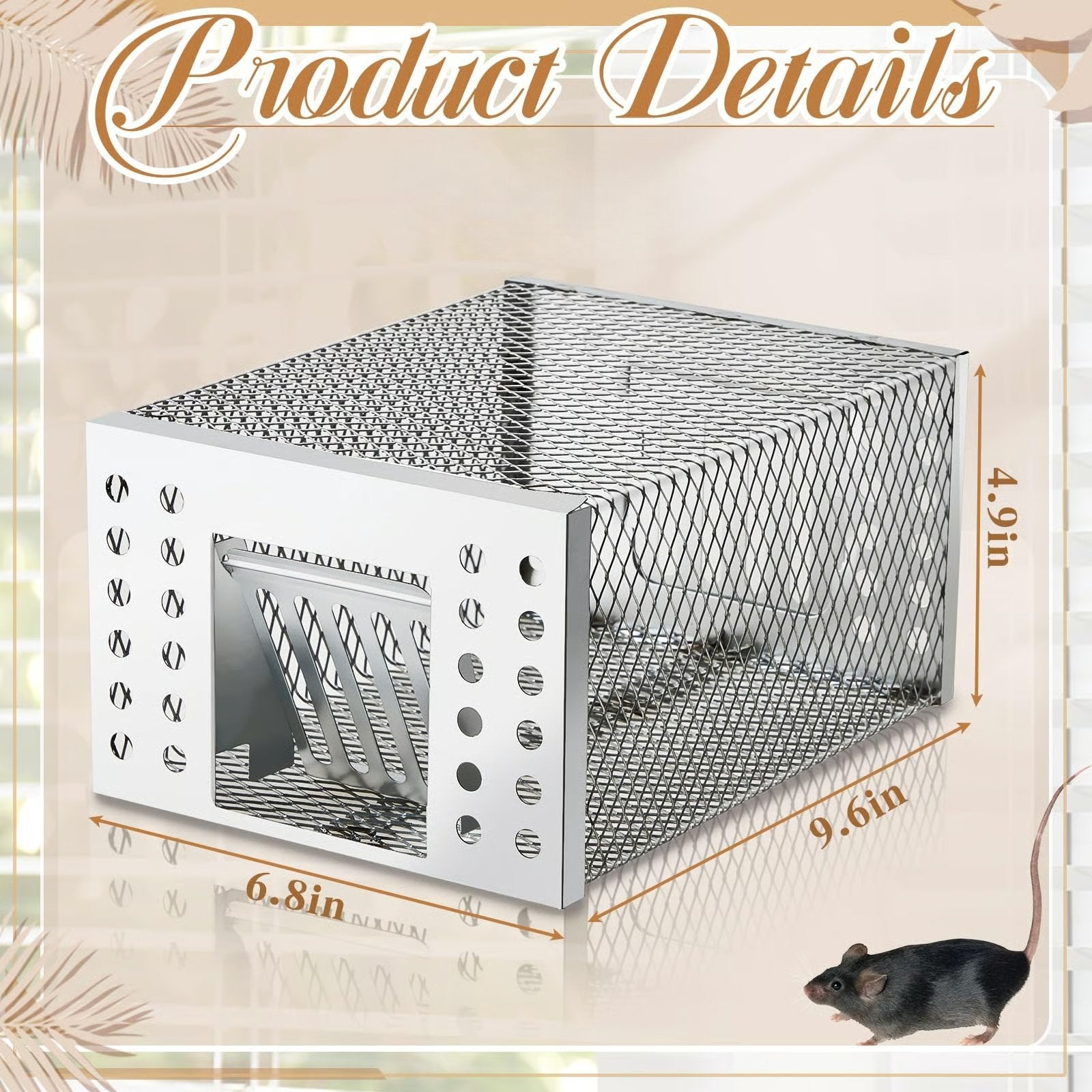 SafeCatch – Humane Live Mouse Trap