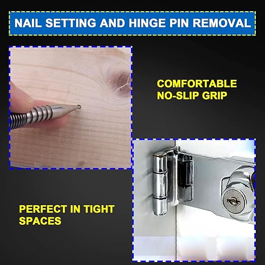 TapFix – Hammerless Nail Set Punch Tool