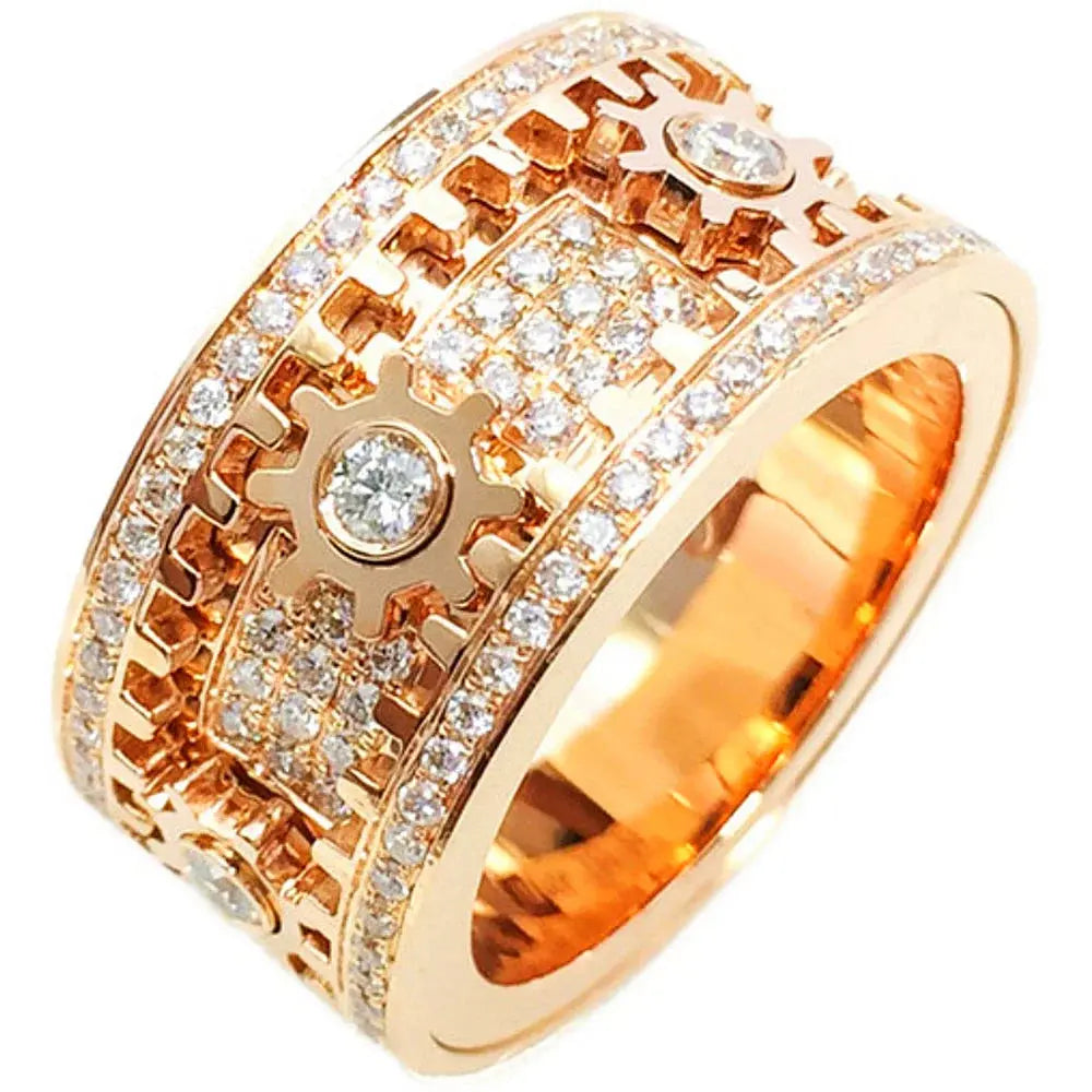 Handmade Diamond Ornate Geometric 3D Band Ring (Buy 2 Free Shipping) Marnetic