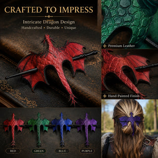 DragonCrown - Medieval Dragon Hair Stick