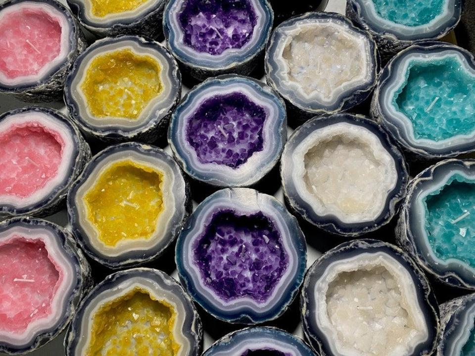 GlowStone - Crystal Energy Candle