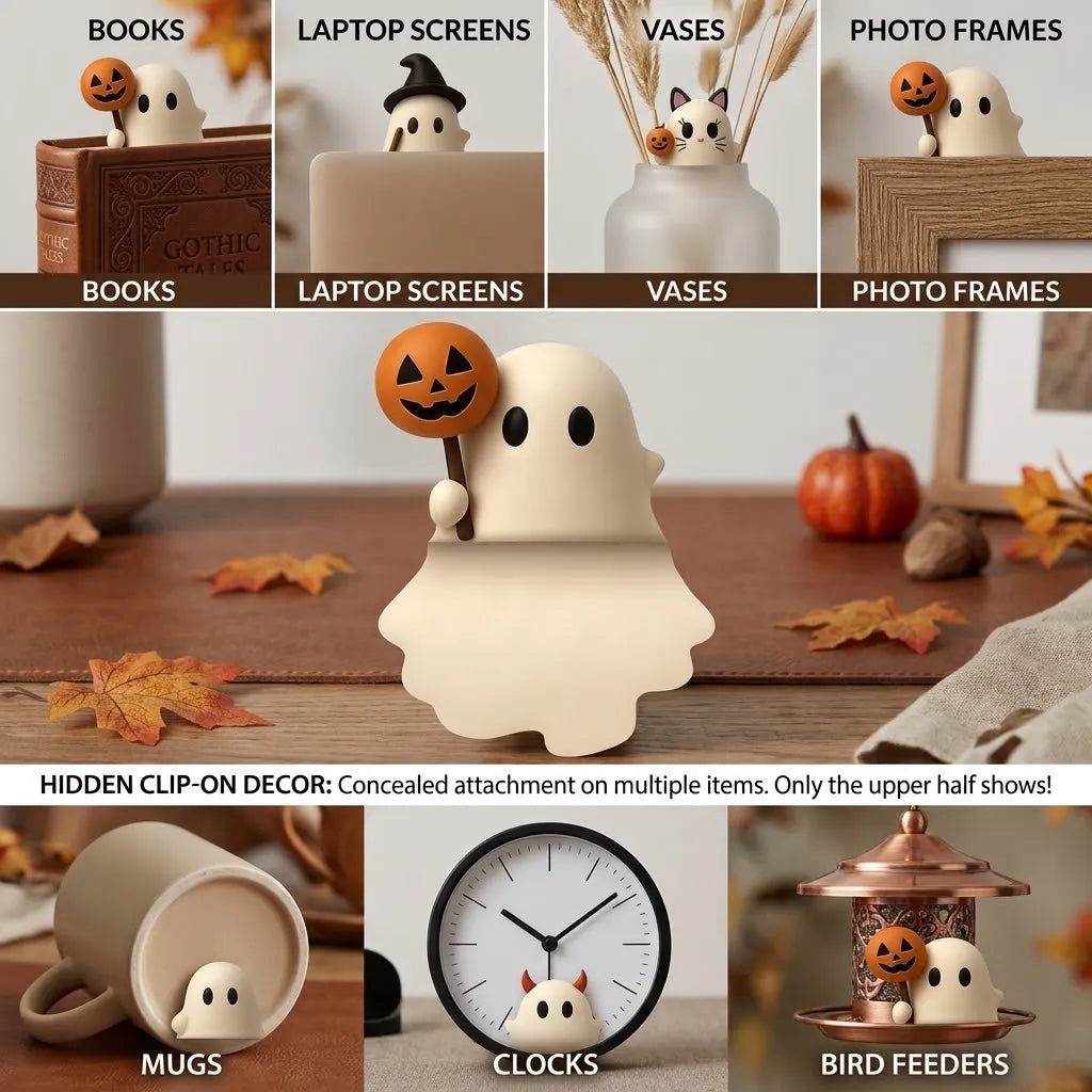 SpookiBuddy – Cute Phone Holder Desktop Figurine
