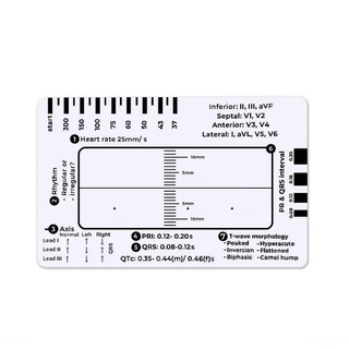 MediTrack – Professional ECG Assessment Pocket Guide