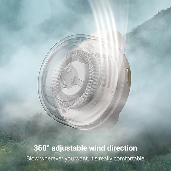 BreezeMute – Portable Silent Bladeless Mini Fan