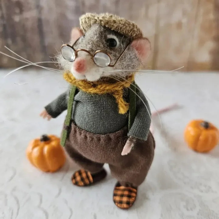 WhiskerWool - Needle Felted Mouse