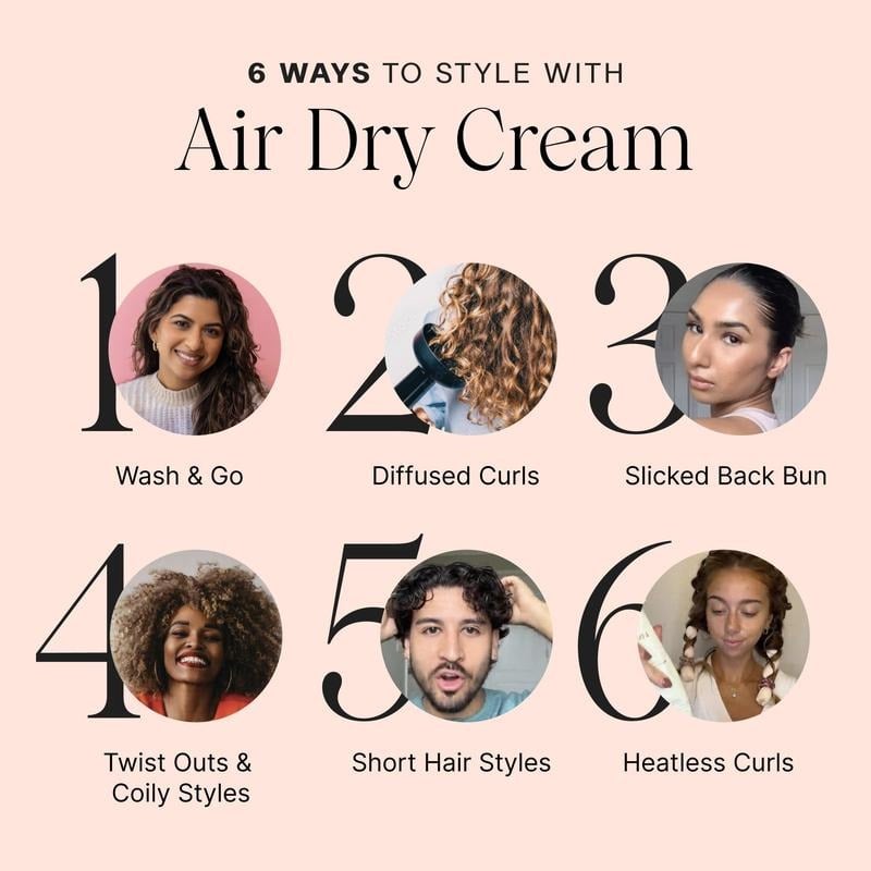 GlowTame – Shine Boosting Air Dry Cream