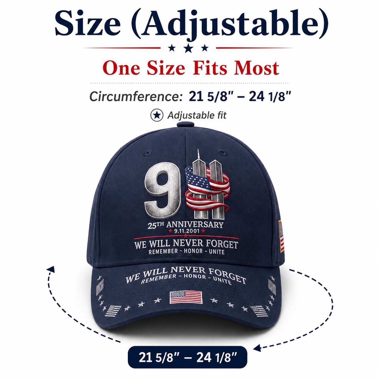 HonorLoom – 25th Anniversary Remembrance Baseball Cap